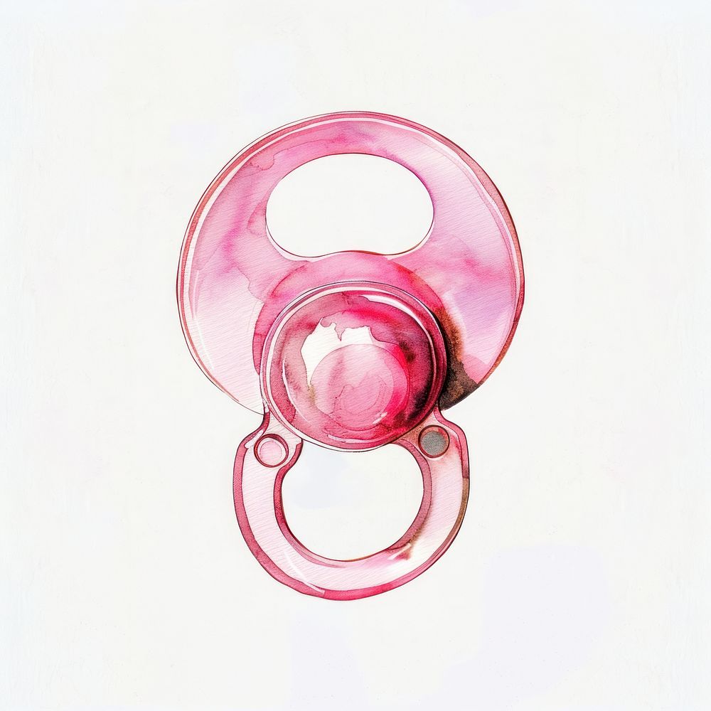 Baby Pacifier accessories accessory purple.