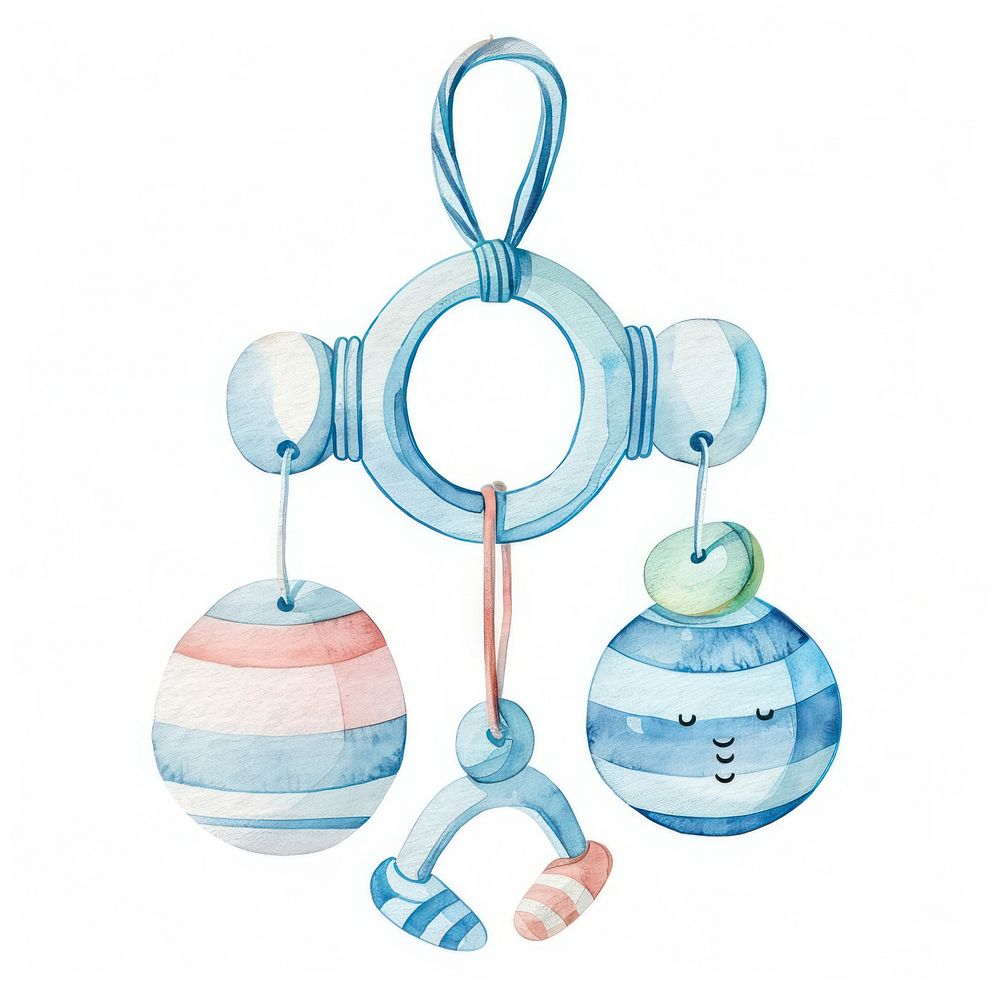 Hanging Baby Toys toy chandelier rattle.