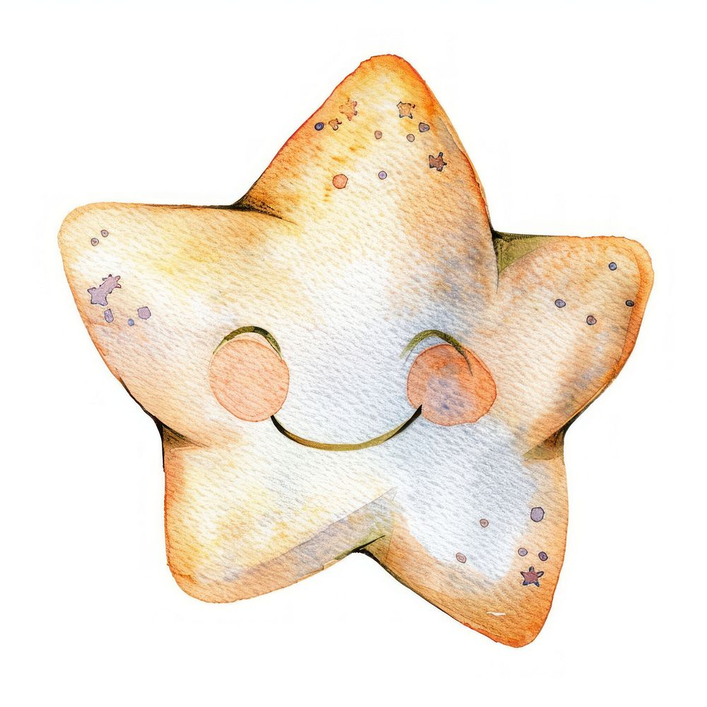 Star confectionery biscuit sweets.