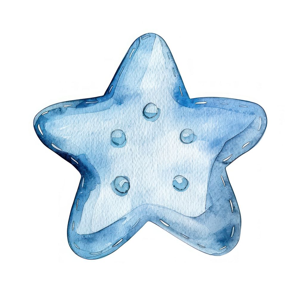 Star turquoise symbol animal.