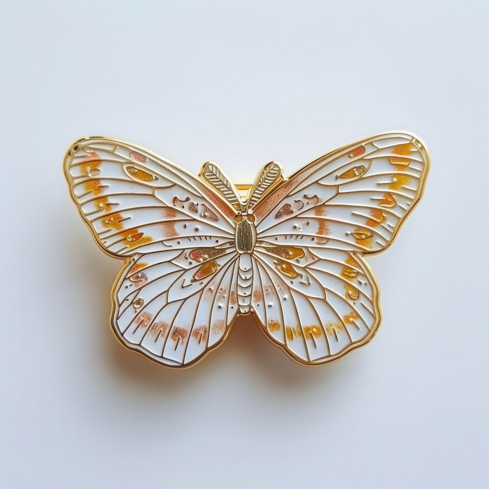 Butterfly shape pin badge accessories chandelier accessory.