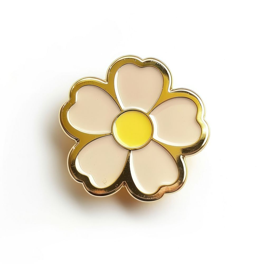 Flower shape pin badge accessories accessory jewelry.