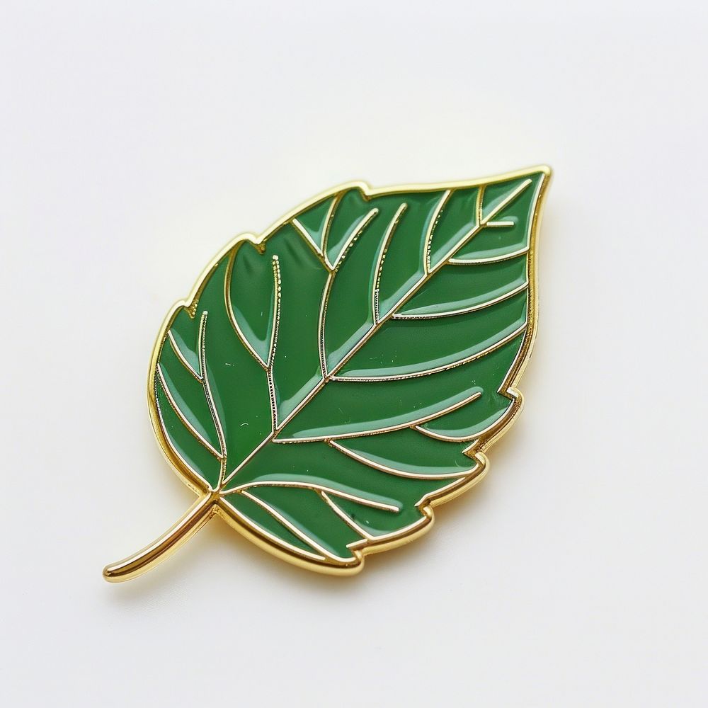 Leaf pin badge accessories accessory jewelry.