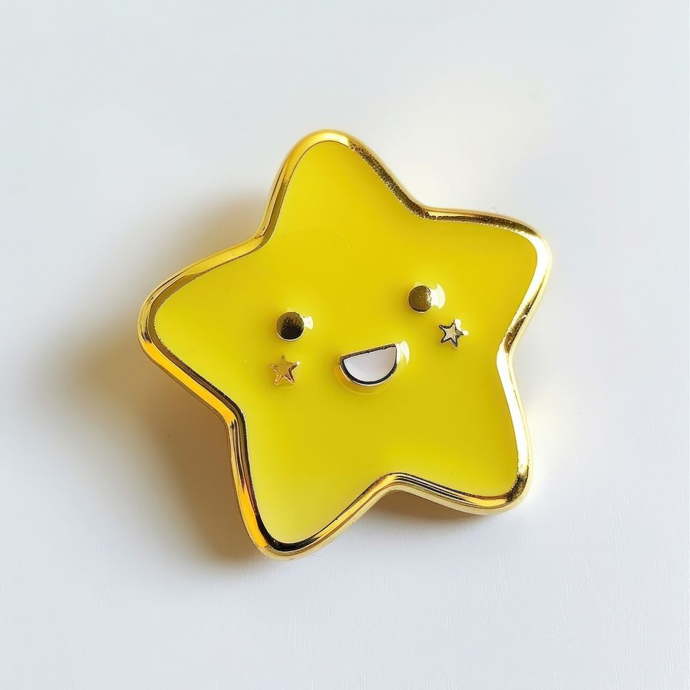 Star shape pin badge accessories accessory jewelry.