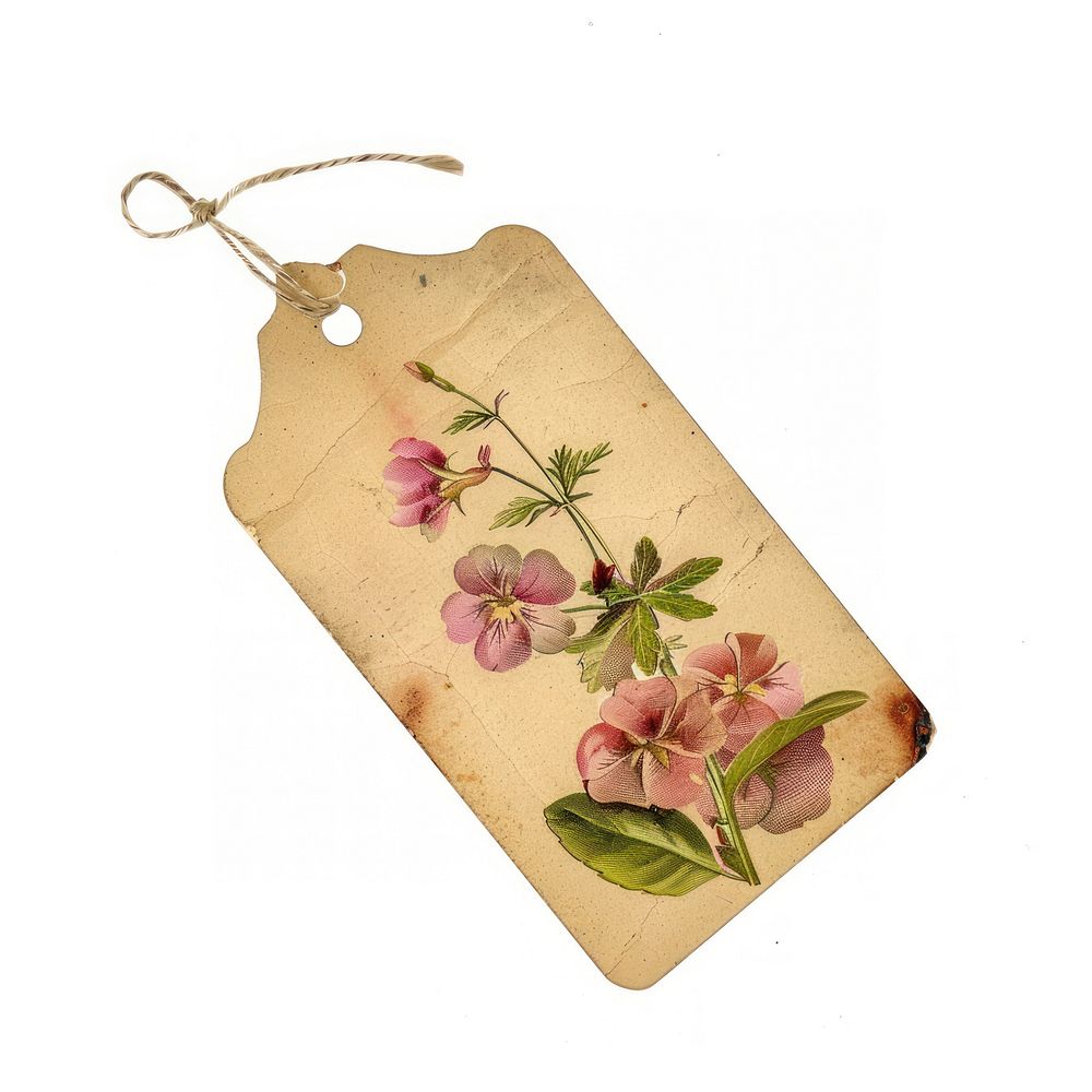 Flower in label text accessories accessory.