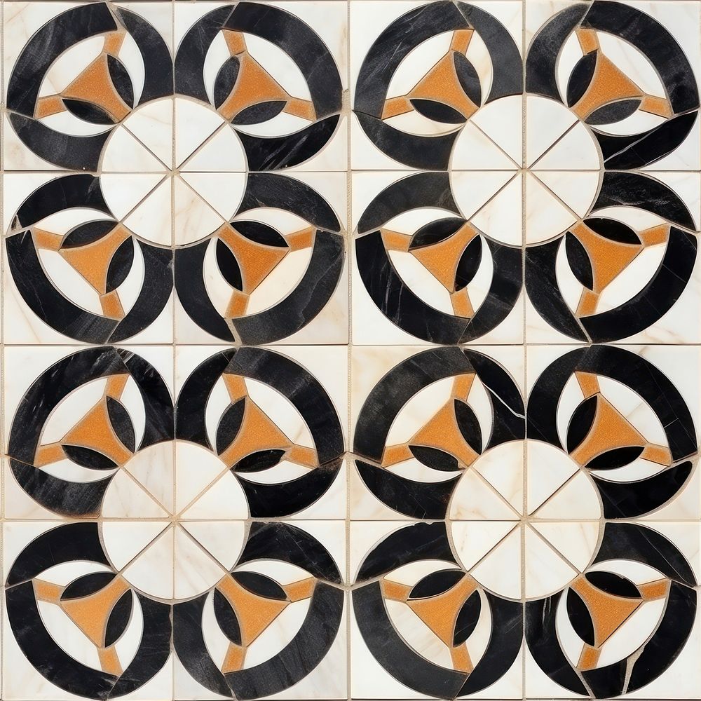 African art tile pattern.