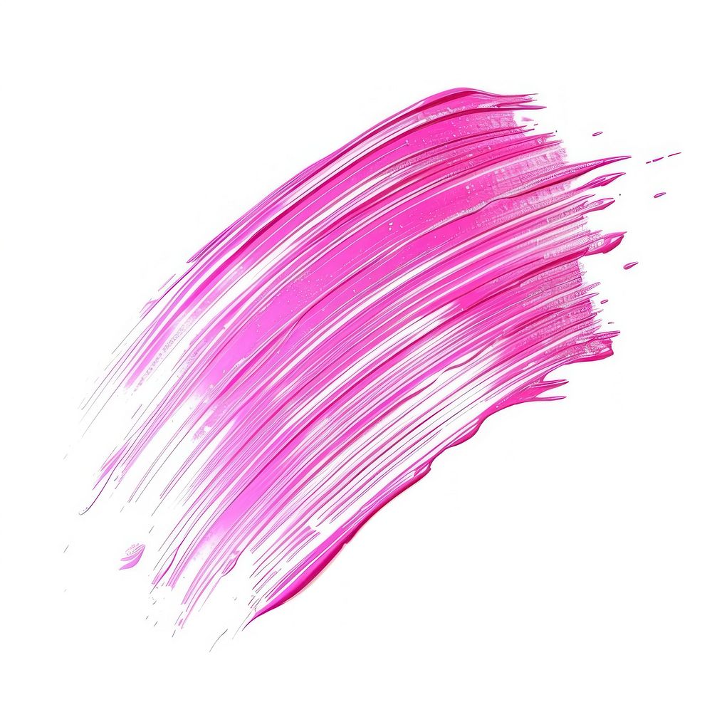 Pink line brush strokes illustrated graphics drawing.