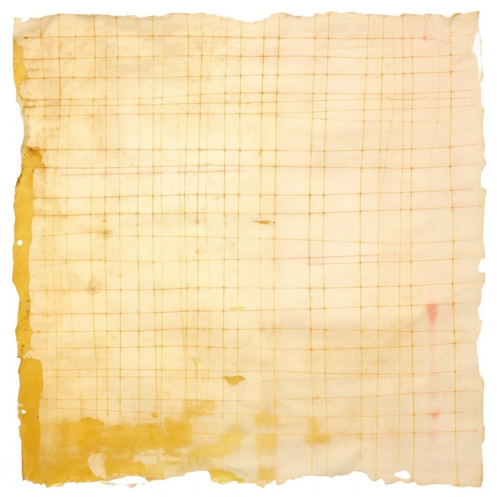 Gold grid paper ripped paper texture blackboard page.