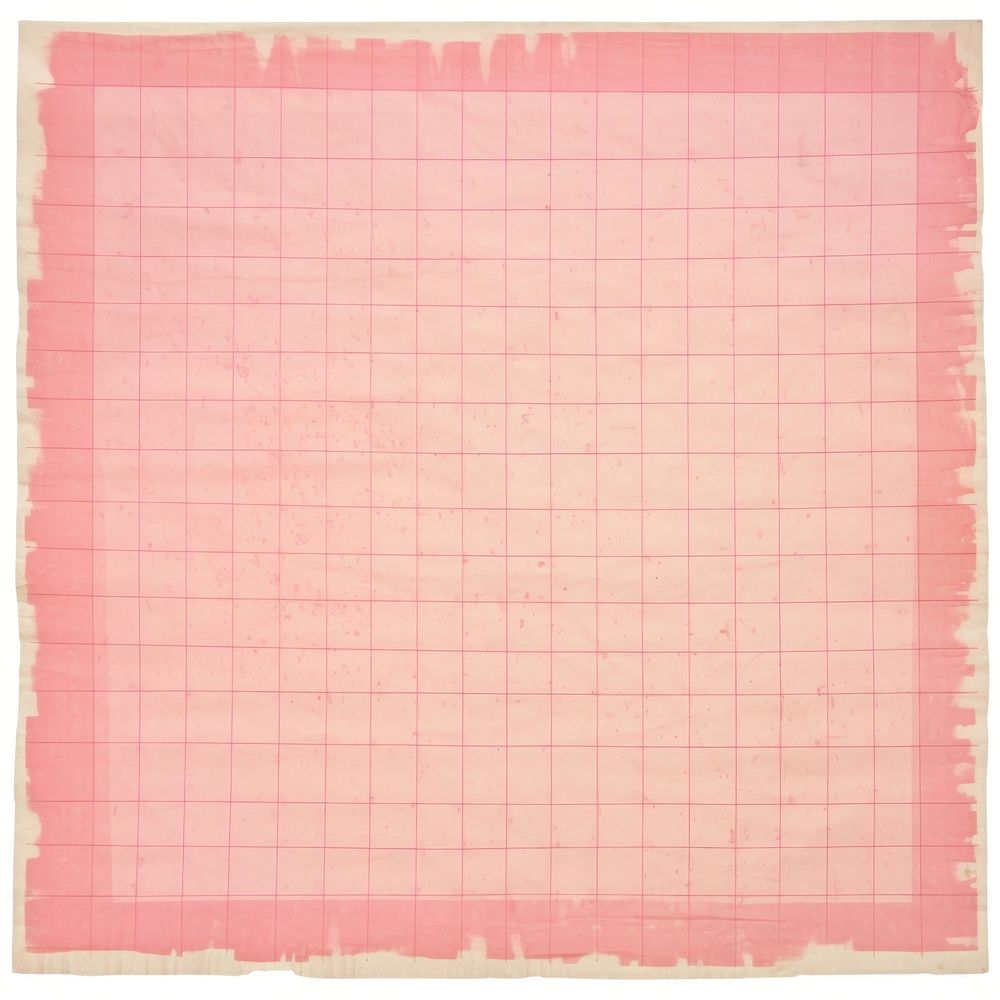 Pink grid paper ripped paper home decor.