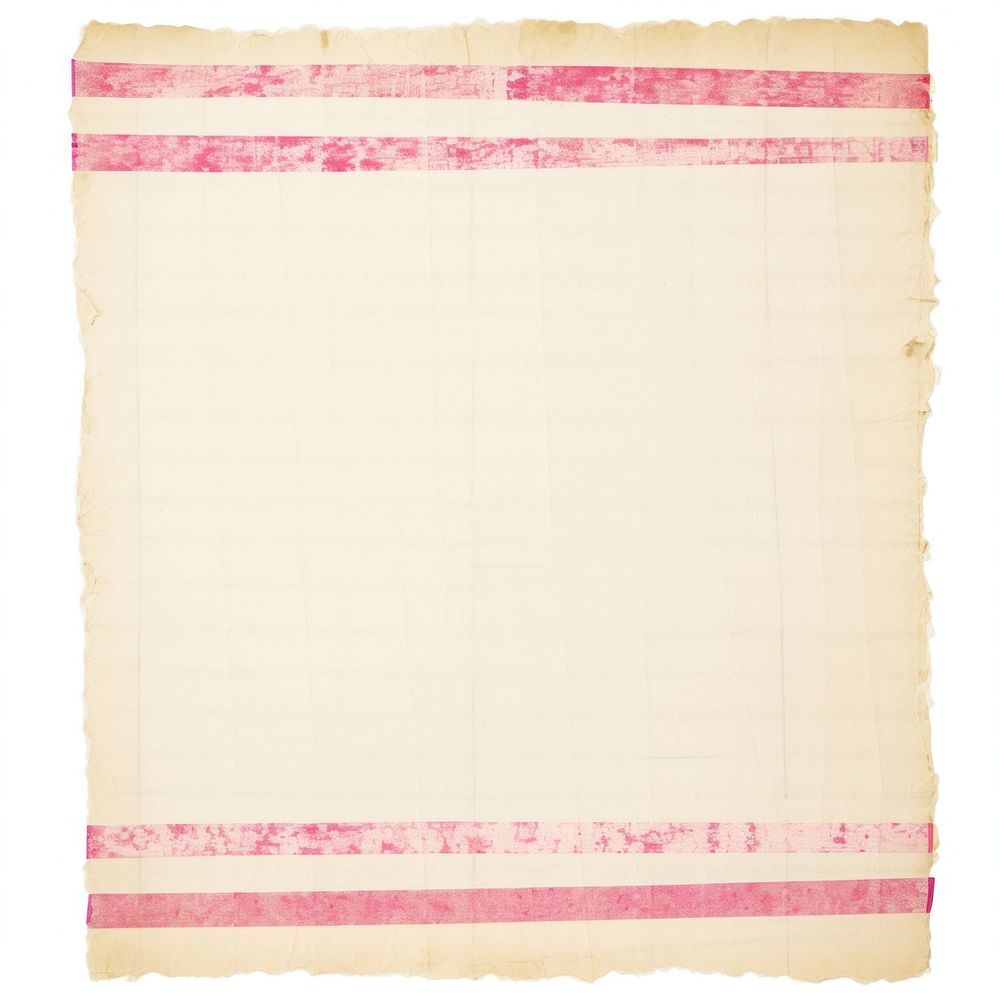 Pink stripe line ripped paper text page home decor.