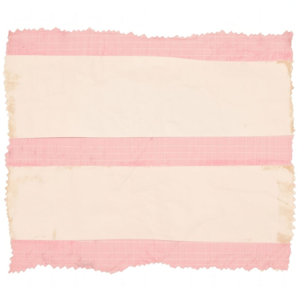 Pink stripe line ripped paper blanket linen home decor.