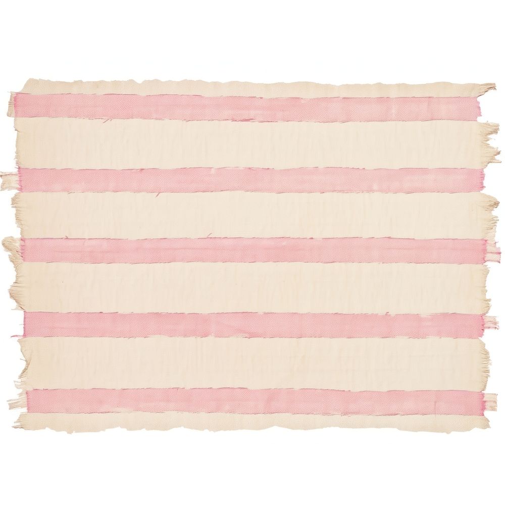 Pink stripe line ripped paper furniture cushion pillow.