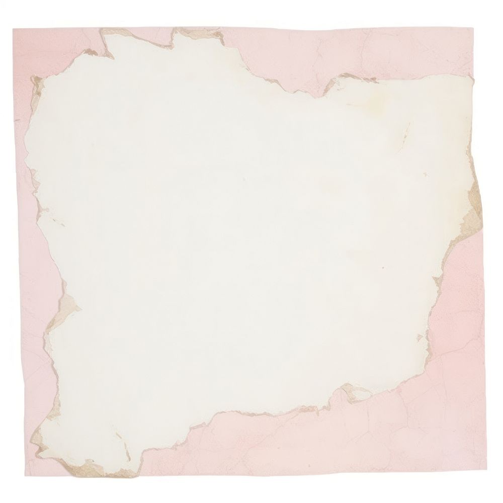 Pink white marble ripped paper painting diaper stain.