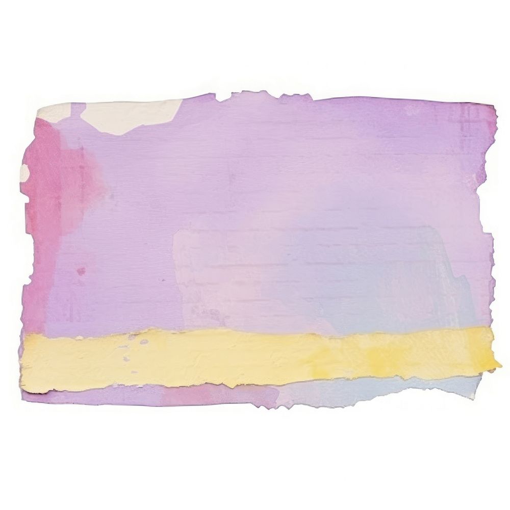 Purple rainbow ripped paper text painting diaper.