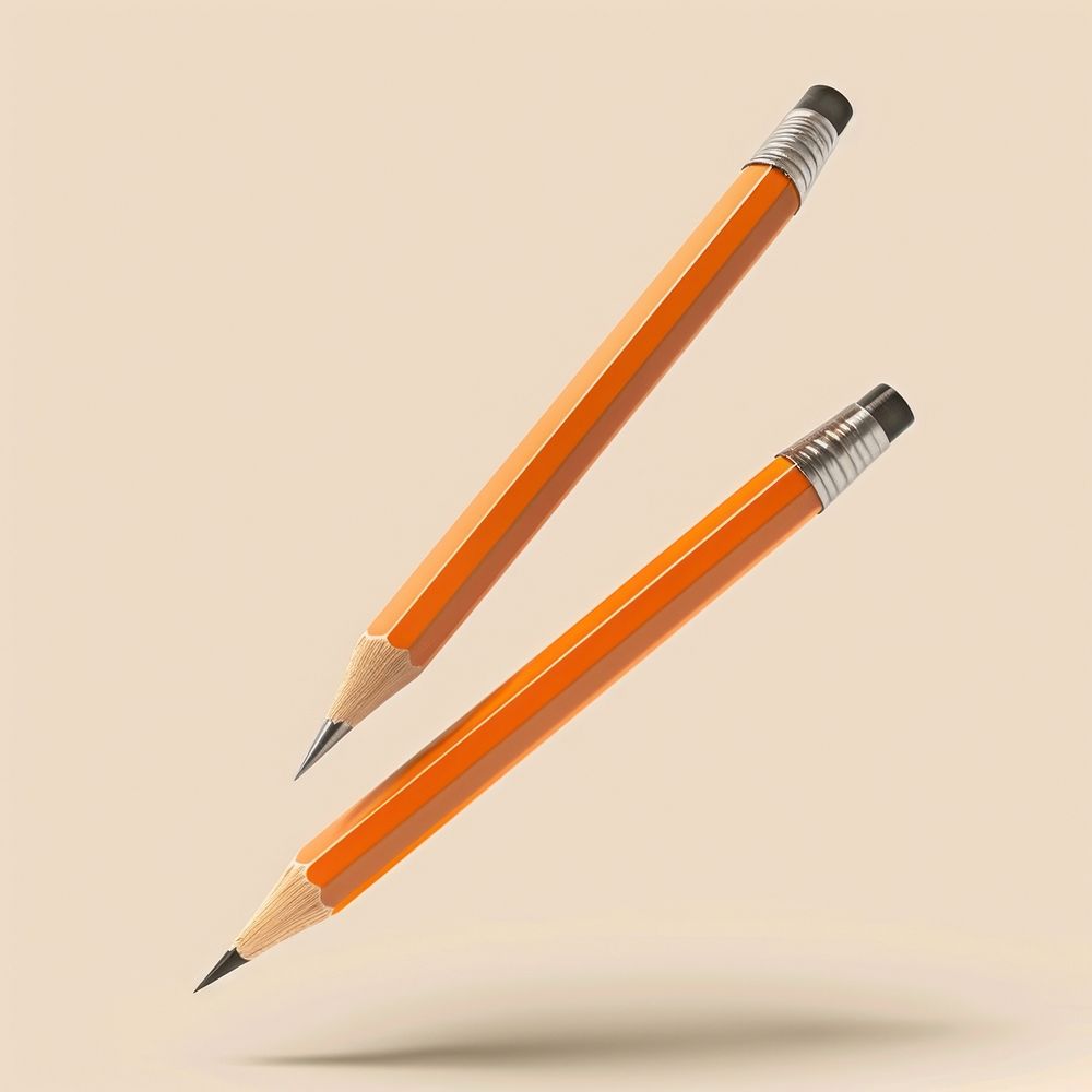 Two pencil mockup device brush tool.