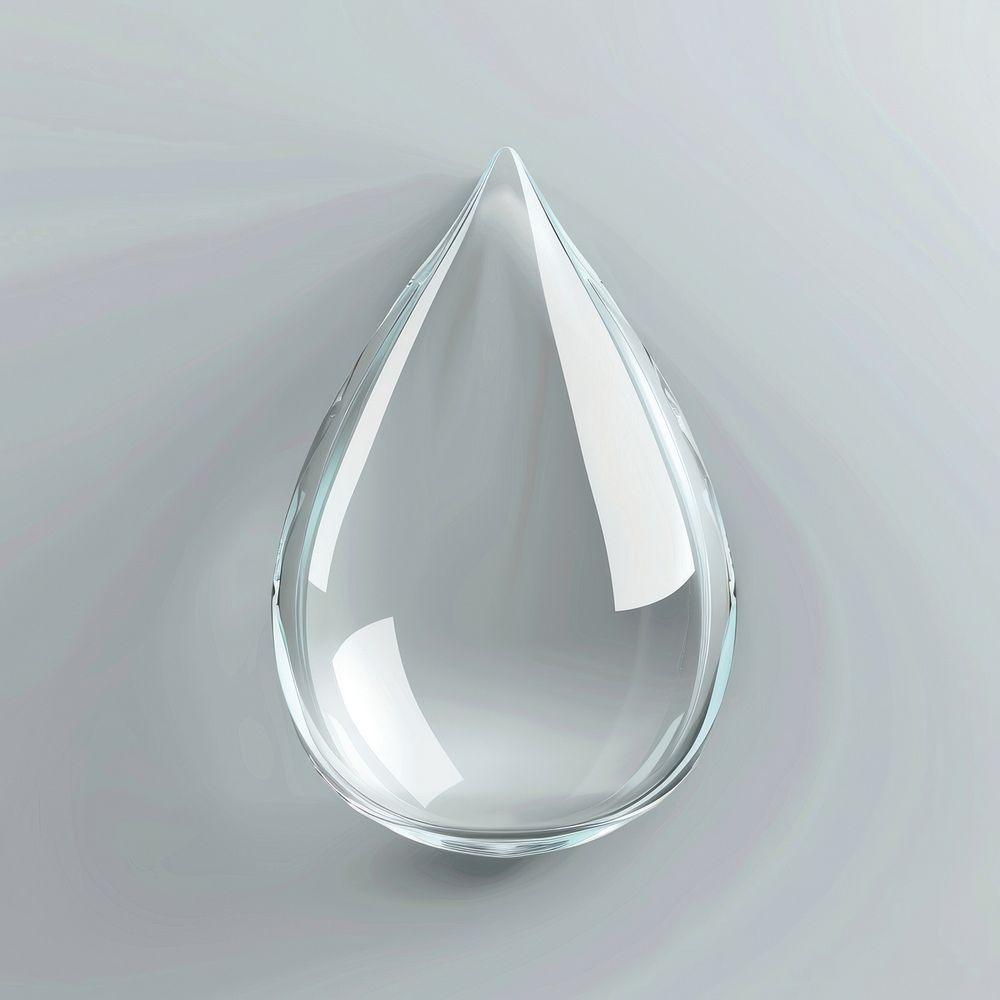 Transparent water drop glass simplicity splashing.