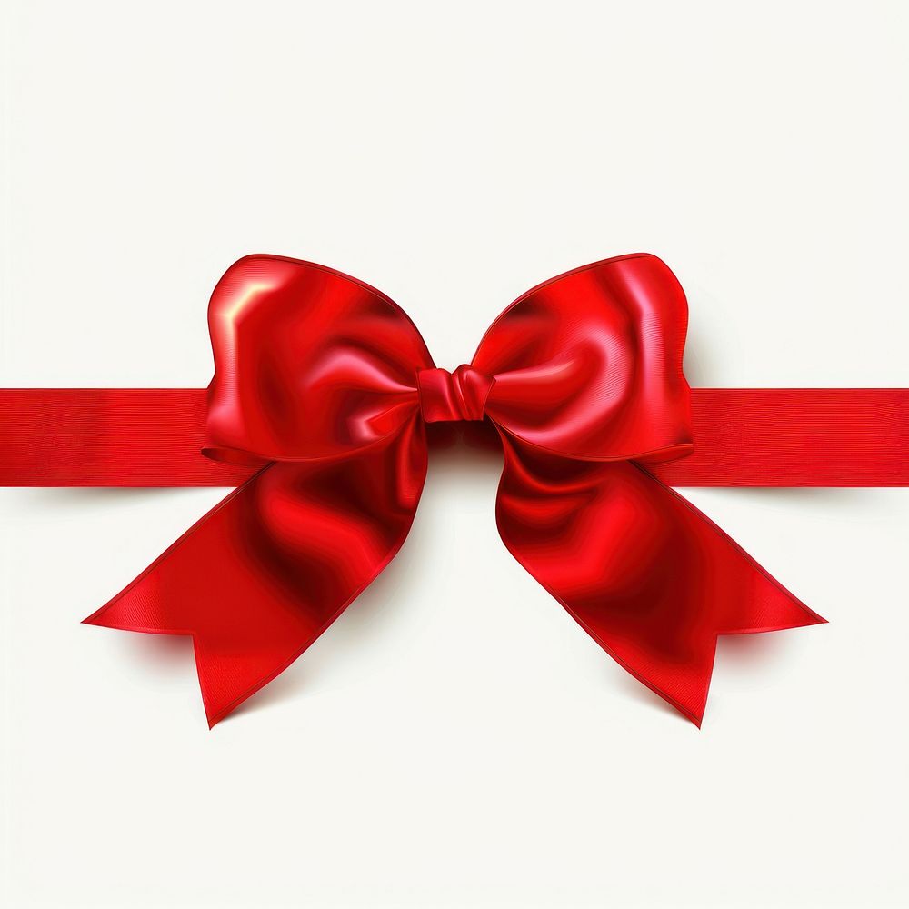 Ribbon red bow backgrounds ribbon white background.