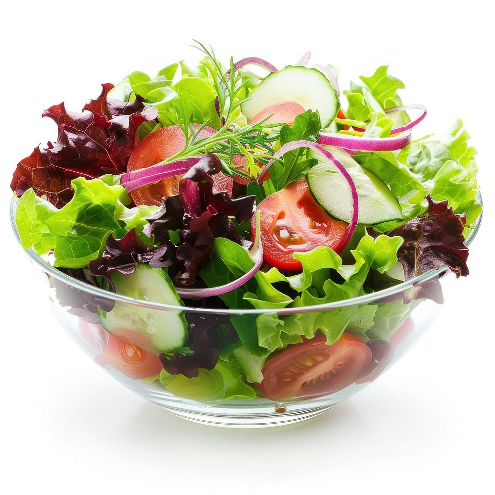 Salad plant food meal.