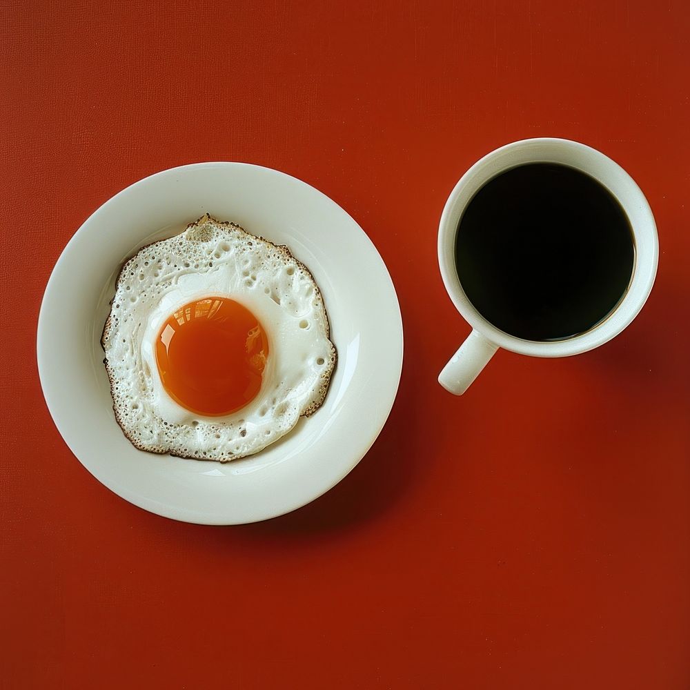 American Breakfast breakfast food cup.