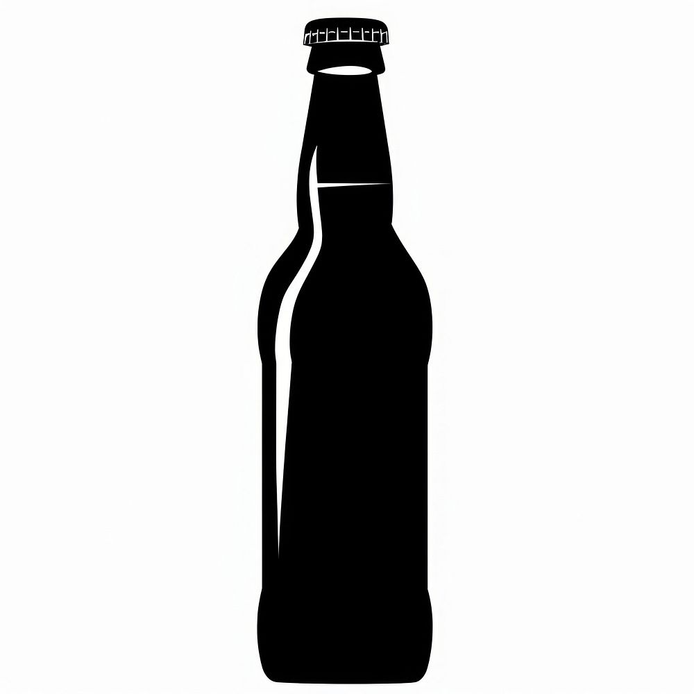 Beer beverage alcohol bottle.