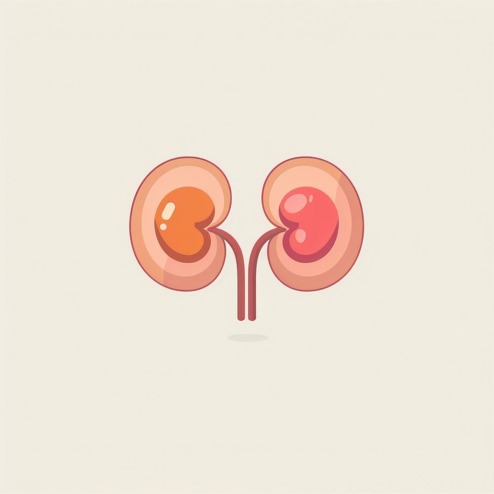 Cute minimal kidney icon confectionery dynamite weaponry.