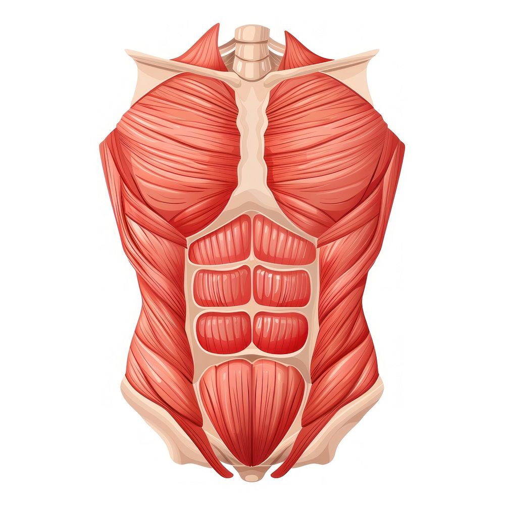 Anterior abdominal muscle icon human clothing apparel.