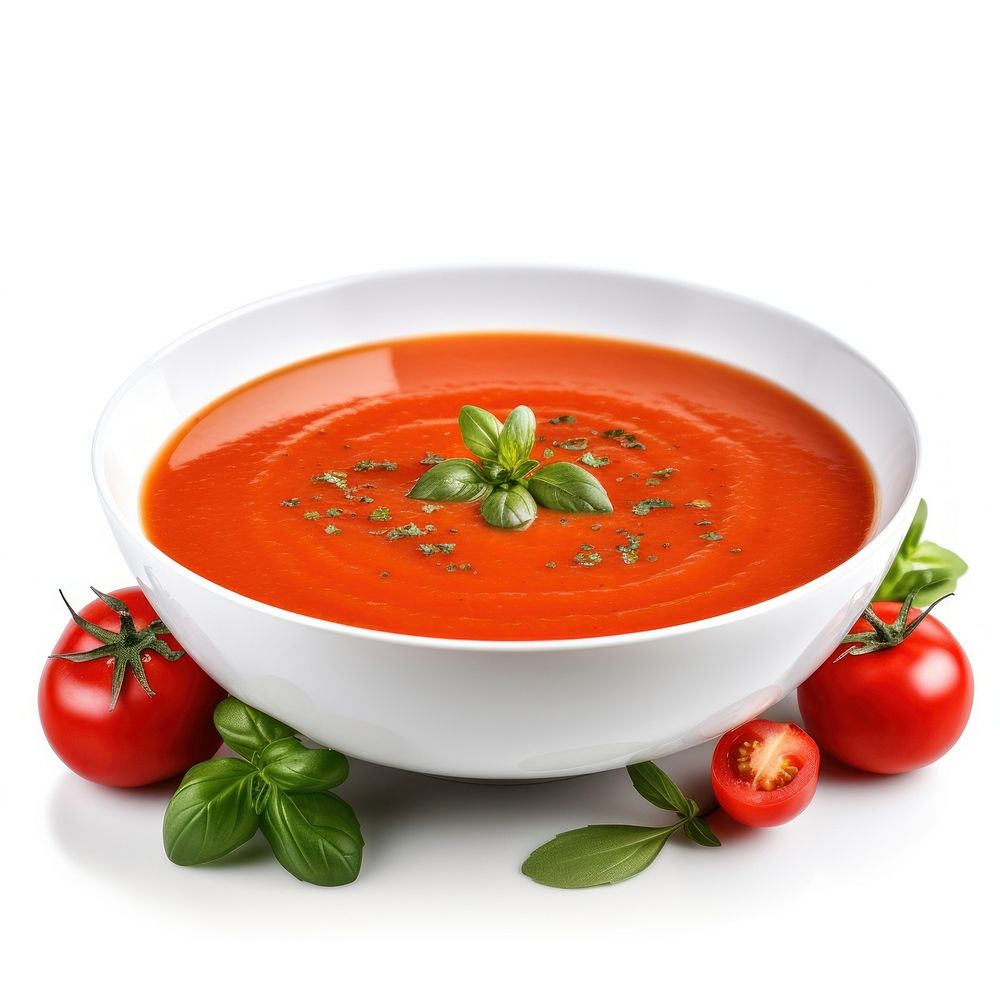Tomato soup vegetable ketchup produce.