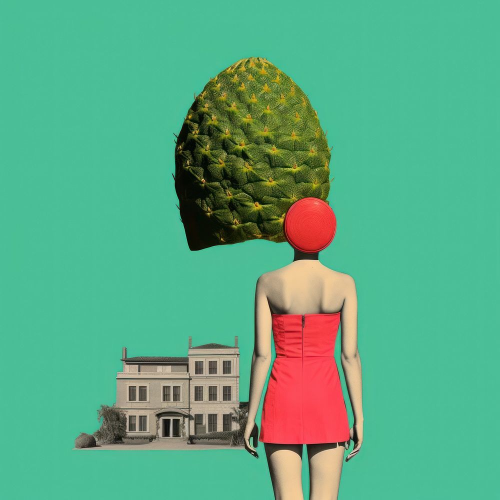 Summer vacation advertisement annonaceae pineapple.