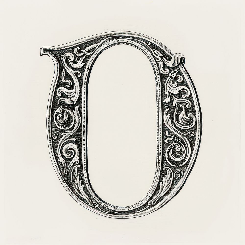 0 Number alphabet accessories accessory silver.