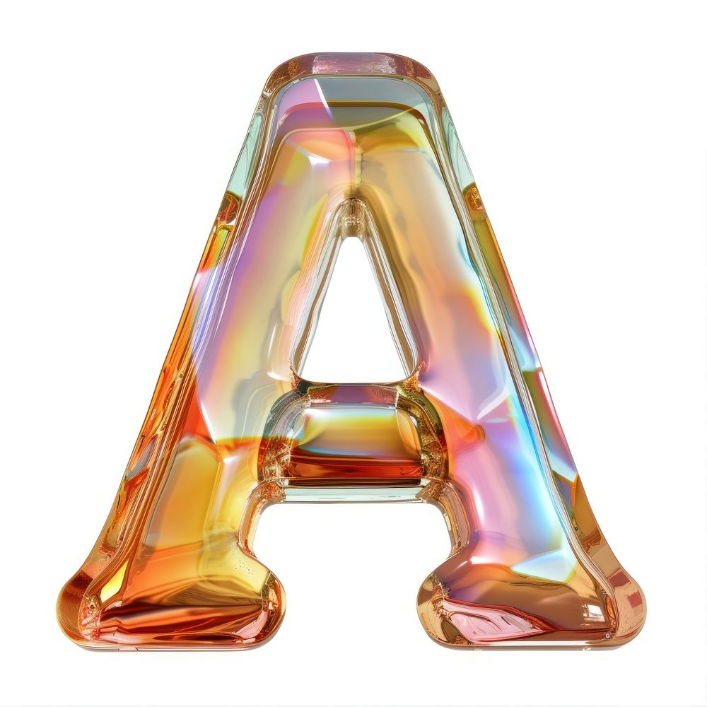 Letter A white background accessories accessory.
