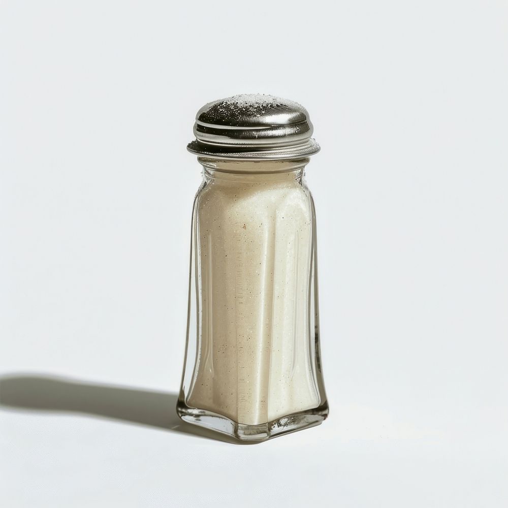 Salt shaker vegetable produce bottle.
