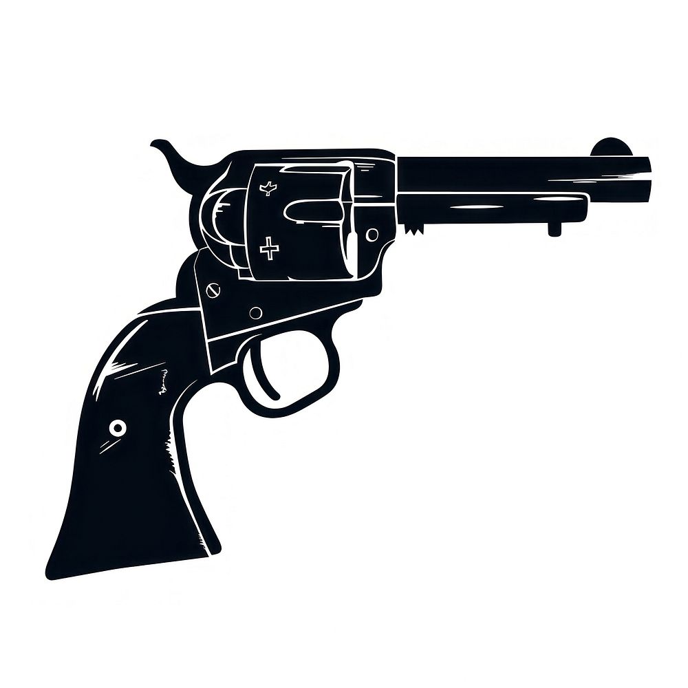 Cowboy gun weaponry firearm handgun.