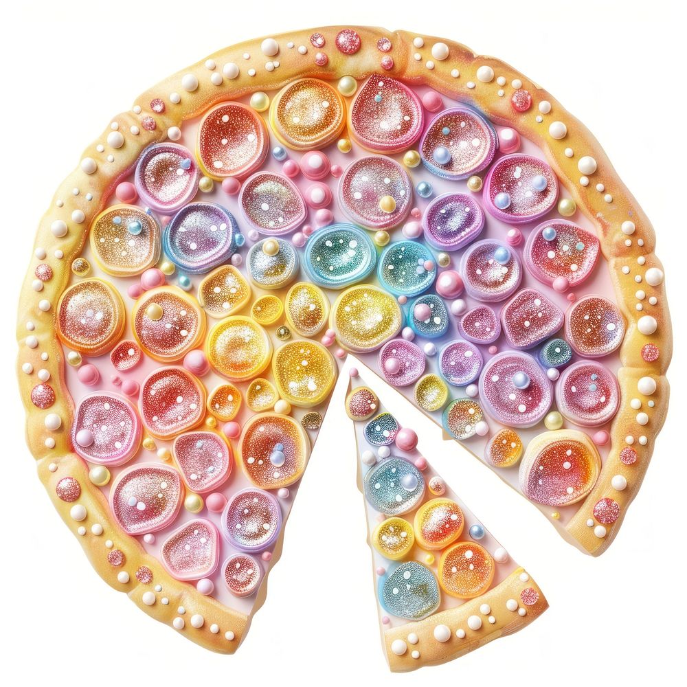 3d jelly glitter pizza confectionery accessories accessory.