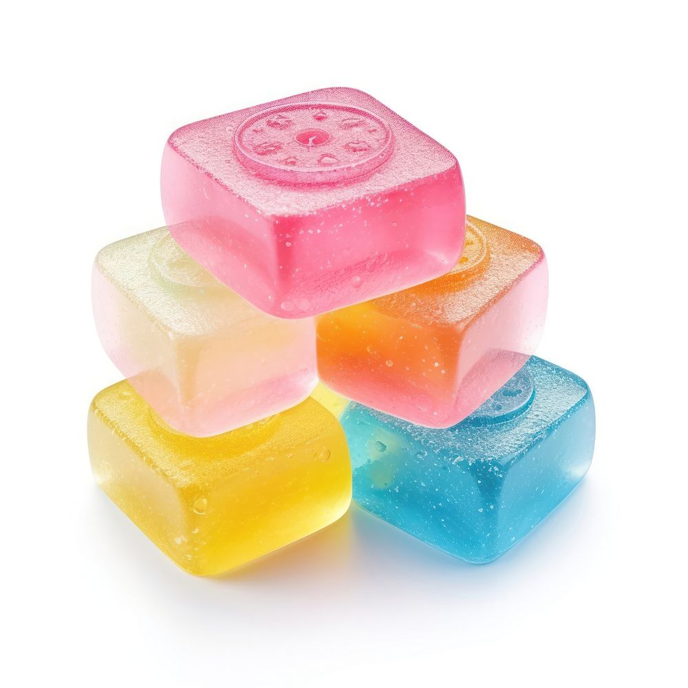 3d jelly glitter confectionery sweets soap.