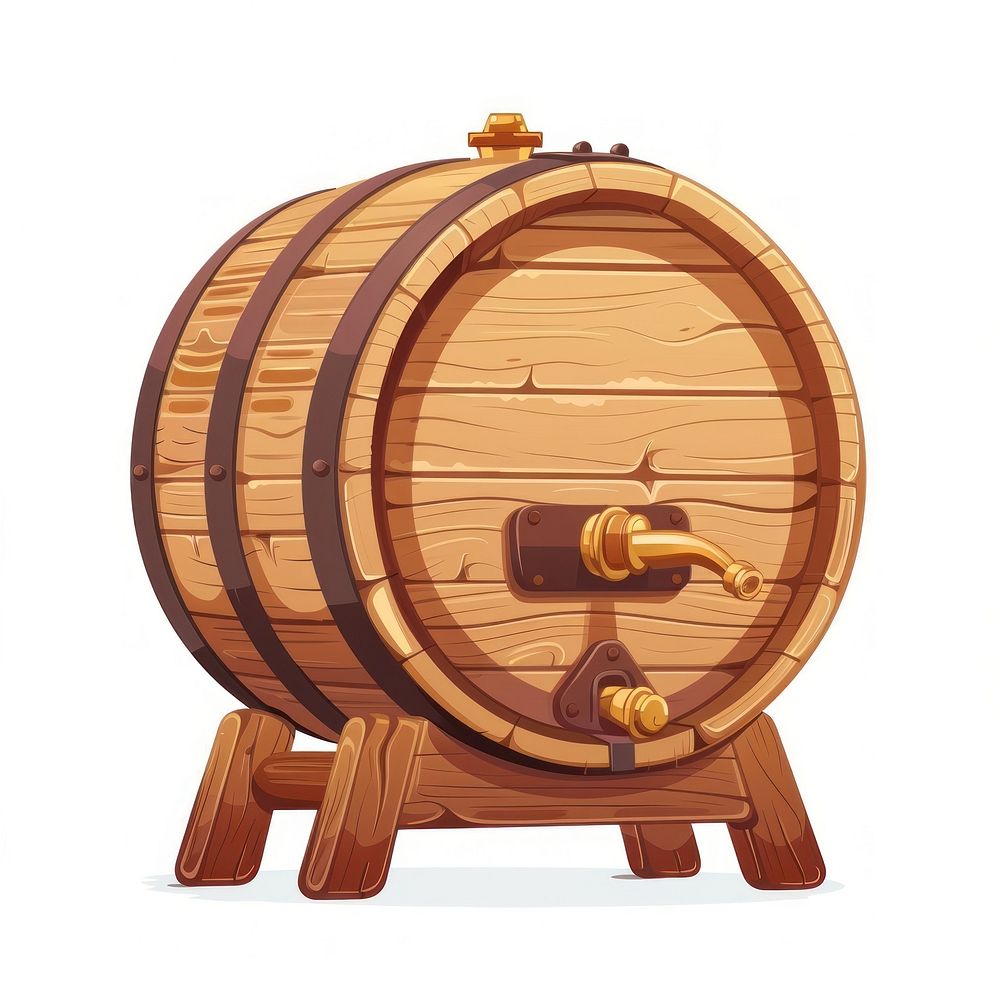 Wine wooden barrel letterbox mailbox keg.