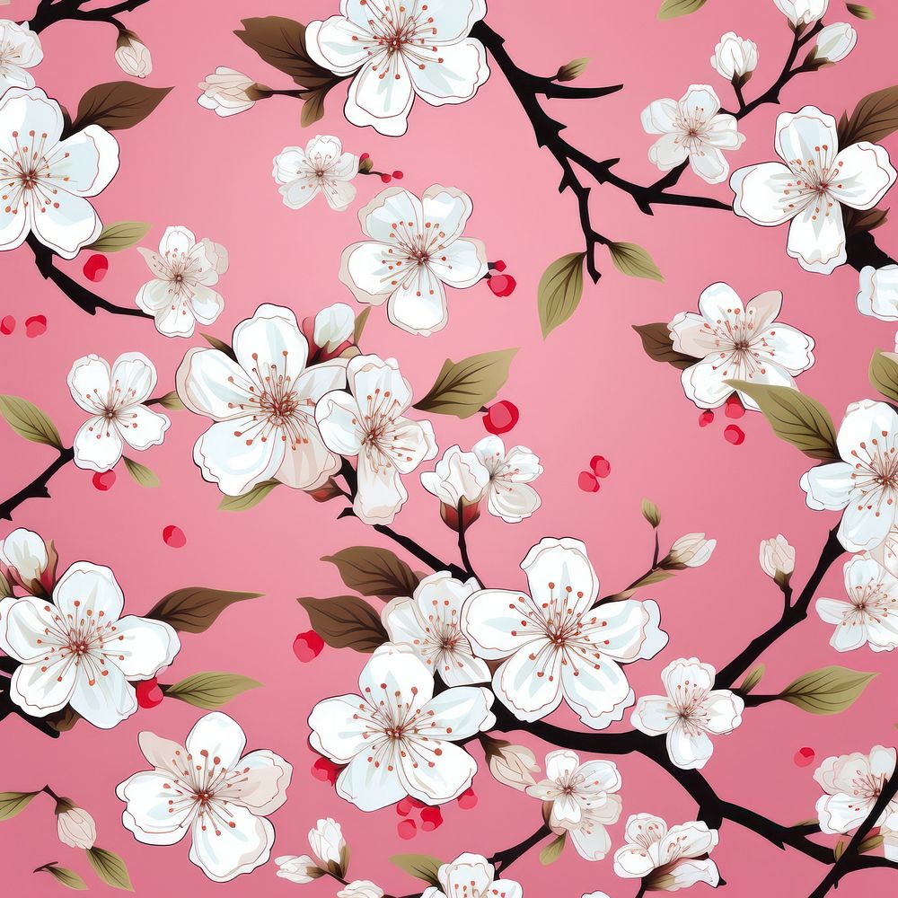 Cherry blossom dessert wedding flower.