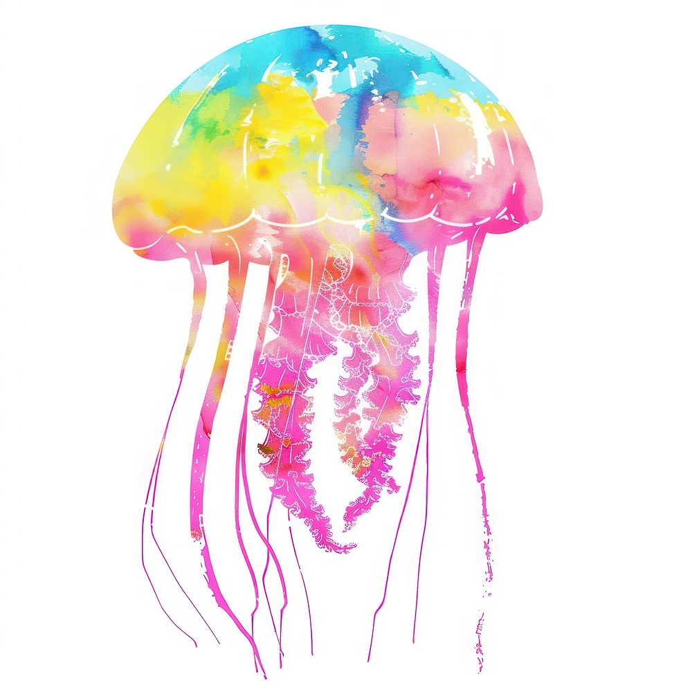 Jellyfish invertebrate animal purple.