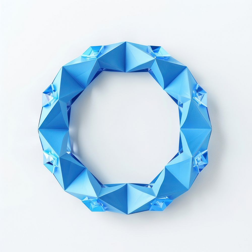 Paper art jewelry origami.
