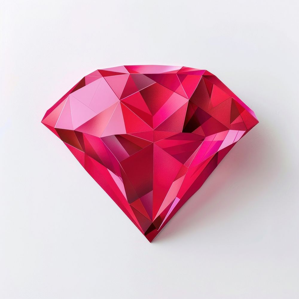 Gemstone jewelry diamond paper.