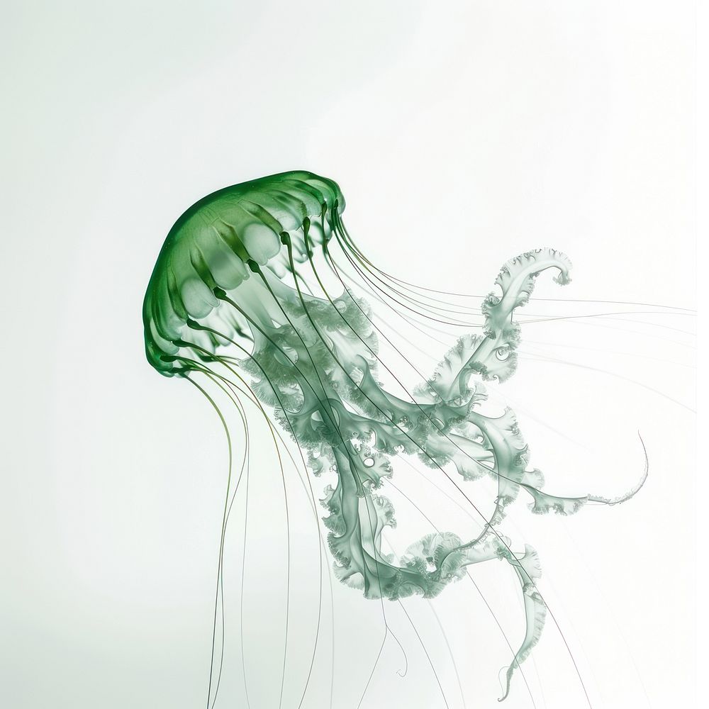 Jellyfish invertebrate animal sea life.