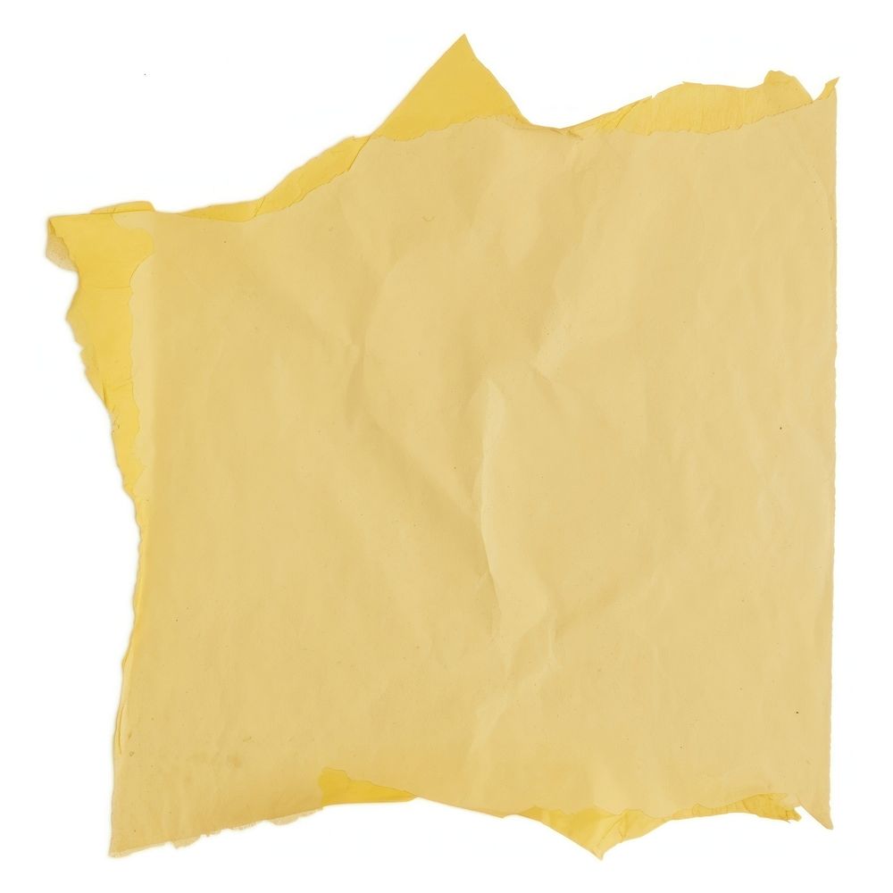 Yellow star ripped paper backgrounds white background crumpled.