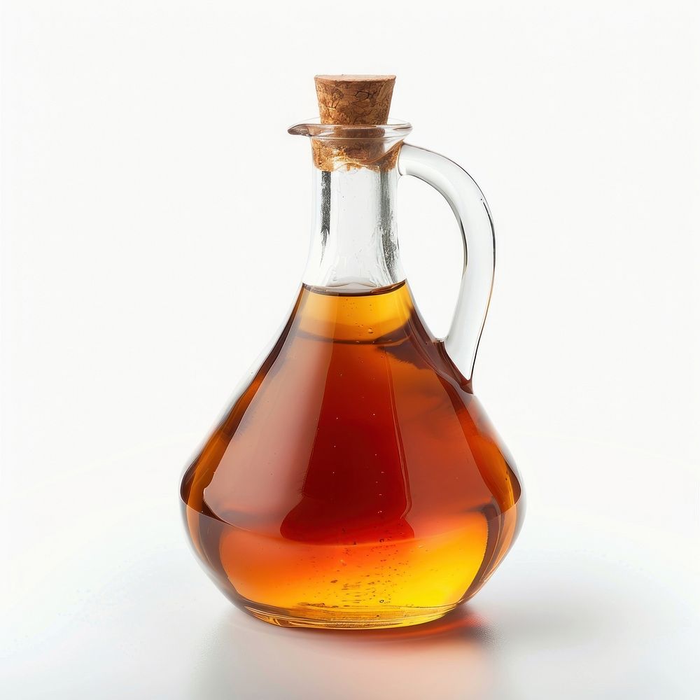 Drop shaped Maple syrup isolate seasoning bottle shaker.