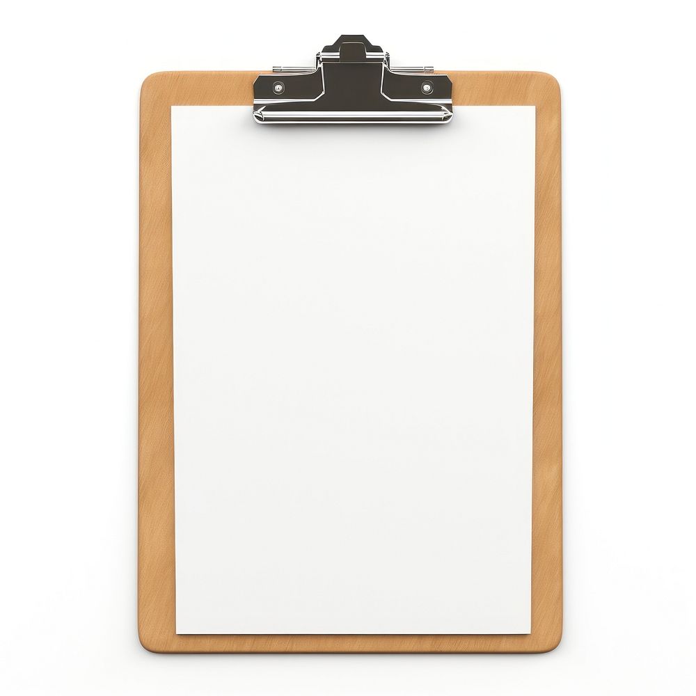 Clipboard photo white background photography.