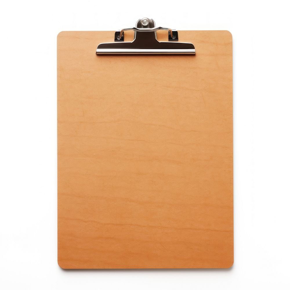 Clipboard wood white background letterbox.