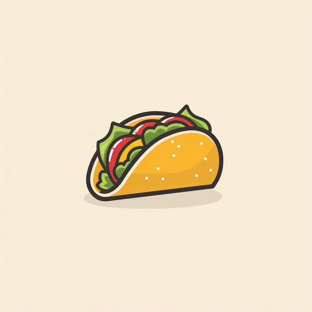 Logo of taco food freshness sandwich.