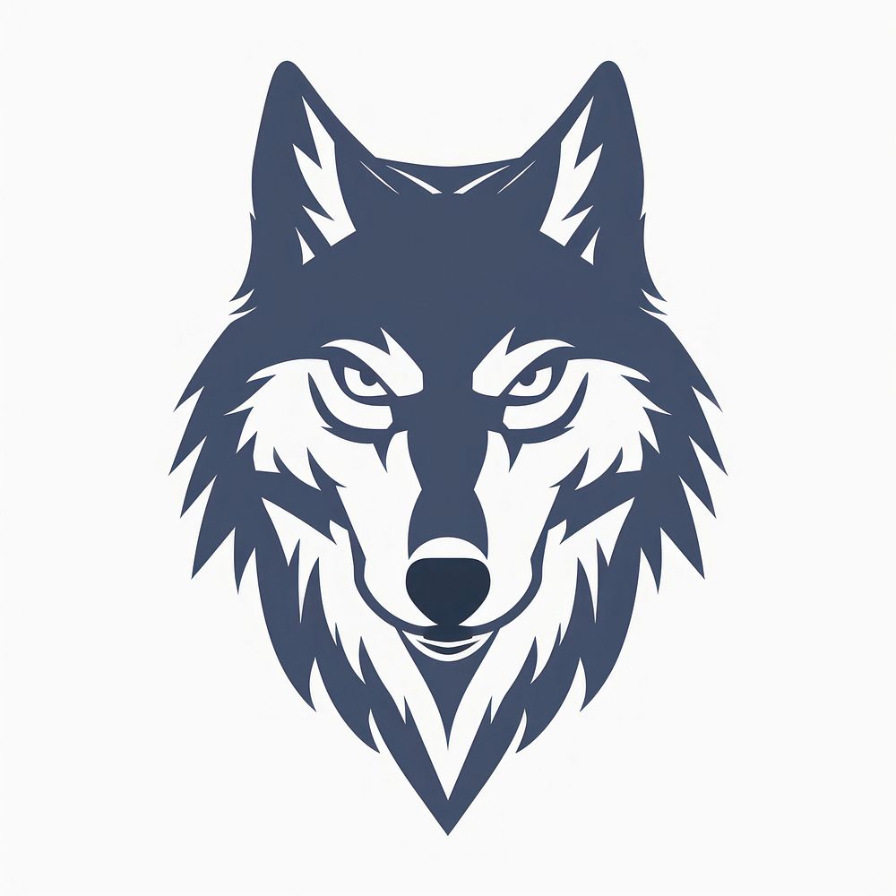Logo of wolf animal mammal carnivora.