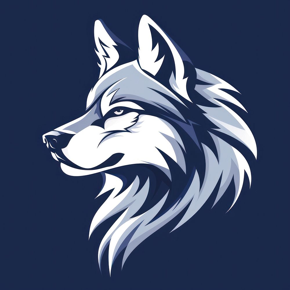 Logo of wolf mammal animal carnivora.