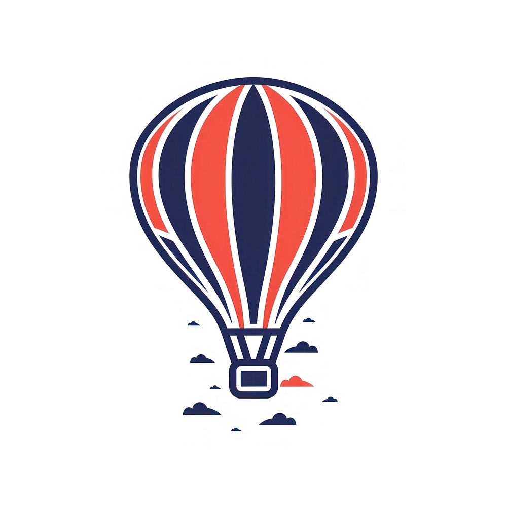 Logo of hot air balloon aircraft outdoors vehicle.