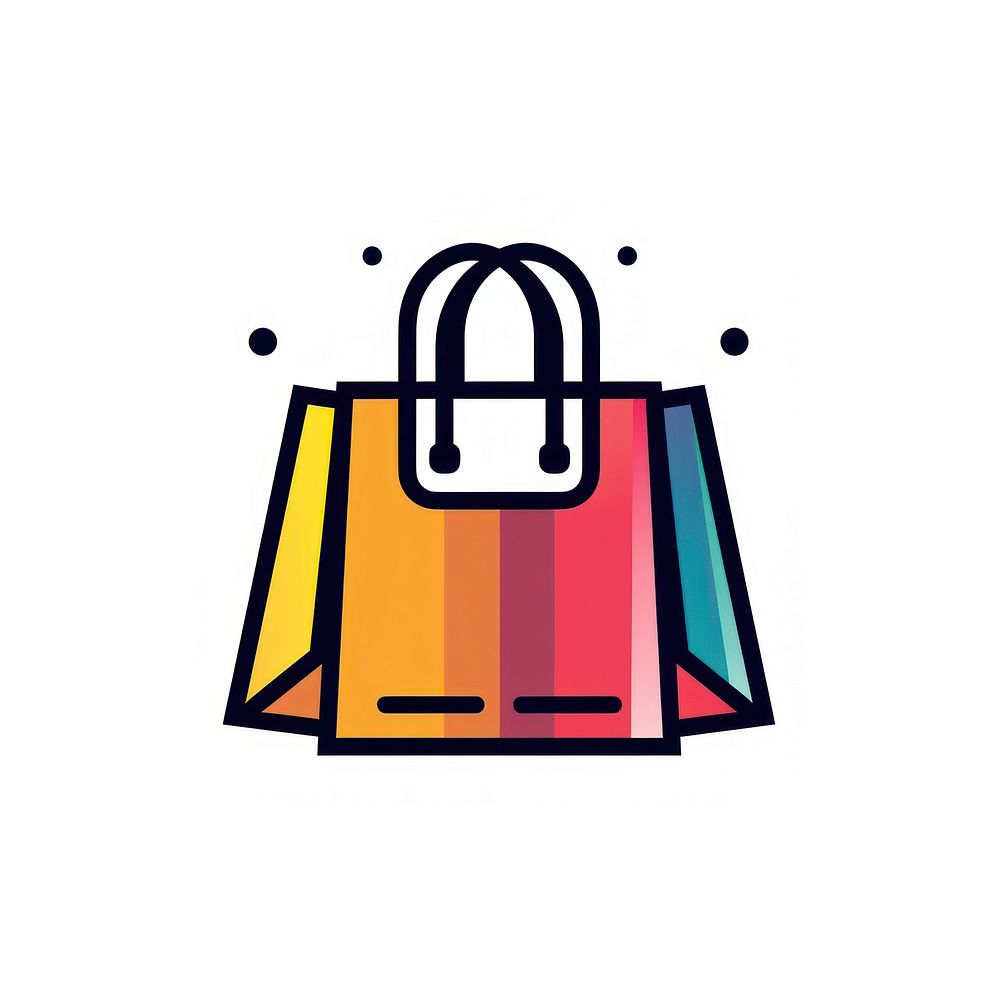 Logo of shopping handbag consumerism accessories.