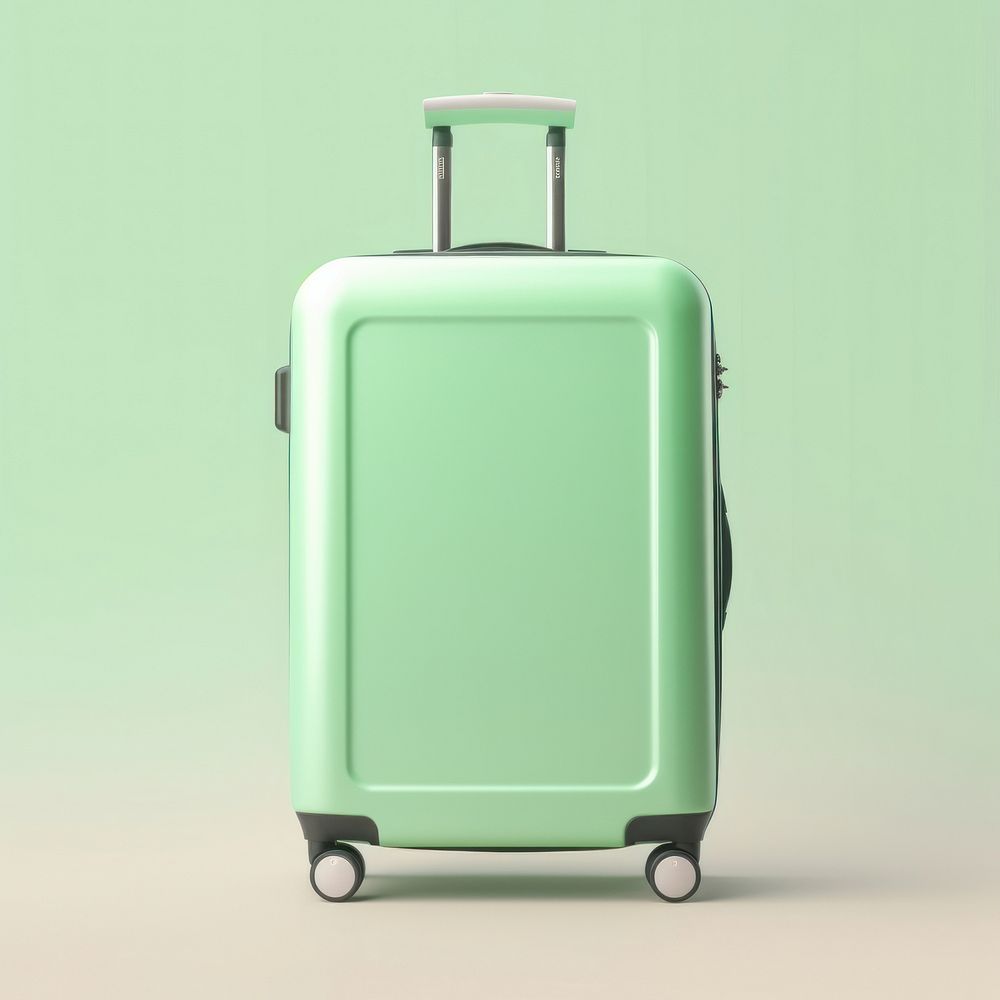 Summer 3d realistic render vector icon Suitcase suitcase luggage arriving.